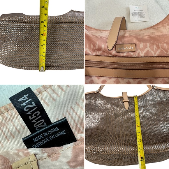 Stella & Dot Riviera Hello Gorgeous Rose Tote Bag - Picture 16 of 16